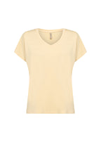 Marica V-ringad T-shirt Dam Golden Fleece | Smilebutiken - Soyaconcept