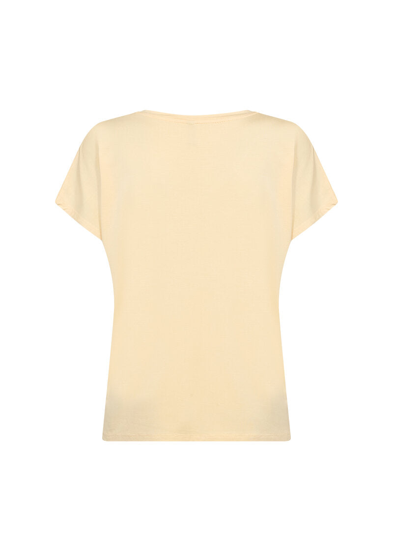 Marica V-ringad T-shirt Dam Golden Fleece | Smilebutiken - Soyaconcept