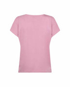 Marica V-ringad T-shirt Dam Mauve Orchid | Smilebutiken - Soyaconcept