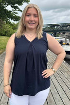 Marine Leslie Linne Dam Navy Wänerstedt