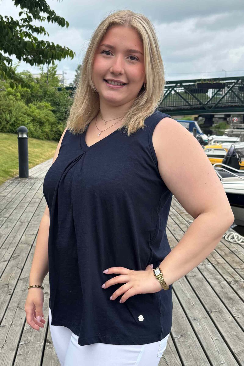 Marine Leslie Linne Dam Navy Wänerstedt