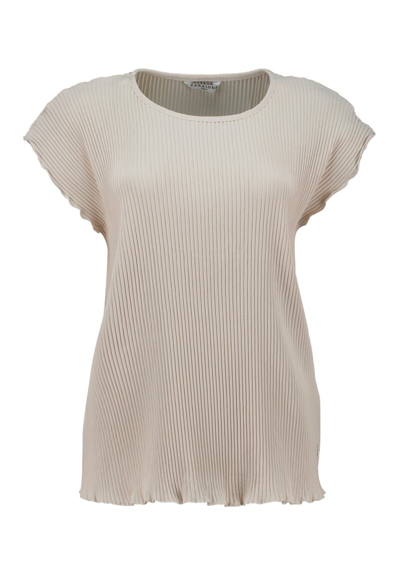 Marissa Plisserad Topp Dam Beige | Smilebutiken - Zabaione