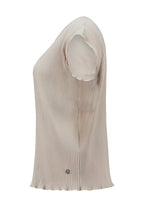 Marissa Plisserad Topp Dam Beige | Smilebutiken - Zabaione