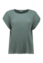 Marissa Pleated Top Women Smooth Jade | Smilebutiken - Zabaione