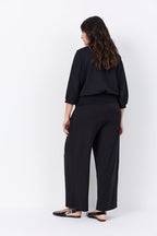 Marla 2 Ankle Trousers Women Black | Smilebutiken - Wasabiconcept