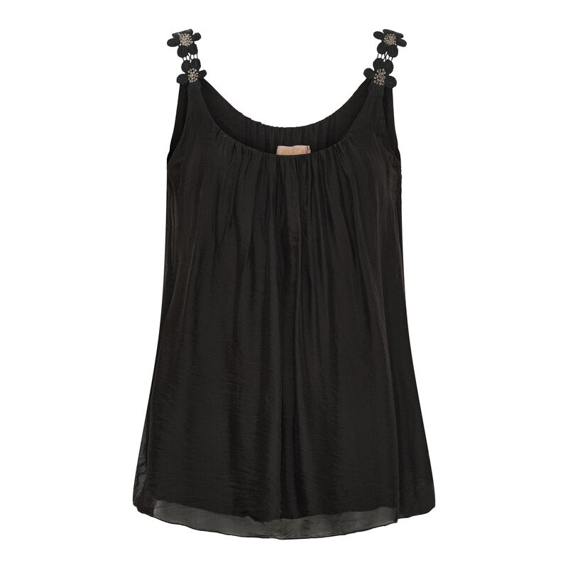 Agnese Topp Dam Black Marta du Chateau