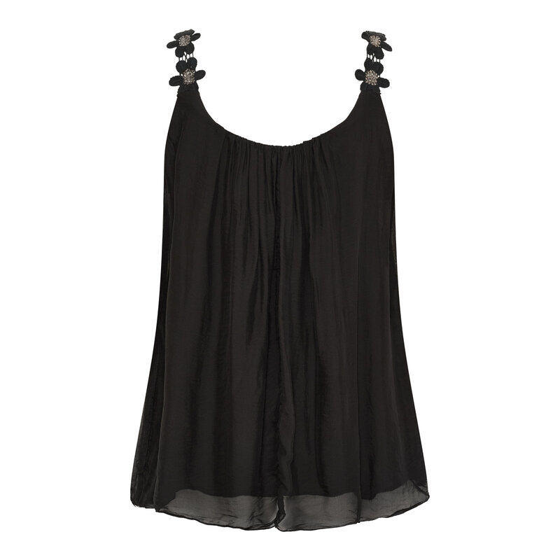 Agnese Topp Dam Black Marta du Chateau