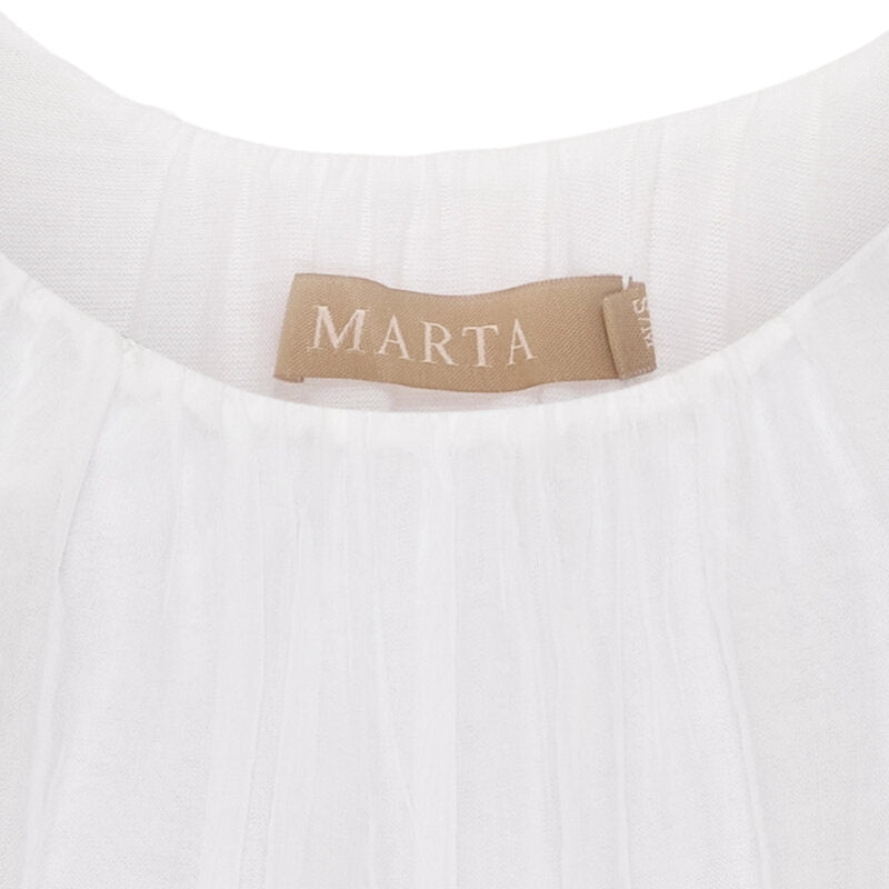 Agnese Topp Women White Marta du Chateau