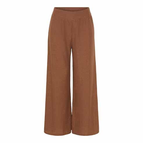Amanda Glitter Trousers Woman Tobacco Marta du Chateau