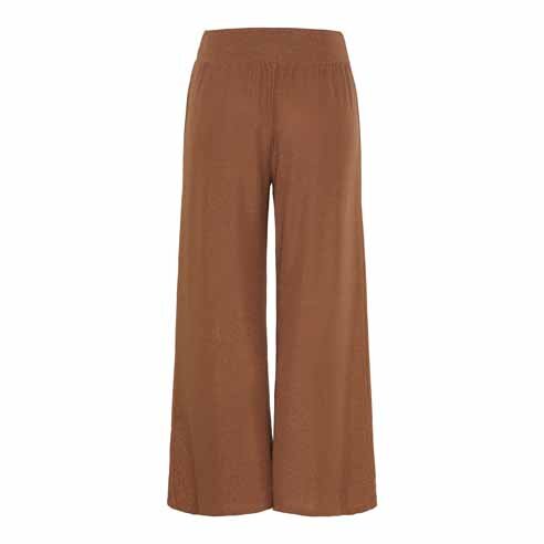 Amanda Glitter Trousers Woman Tobacco Marta du Chateau