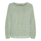 Anouk Knitted Jumper Women Green Marta du Chateau