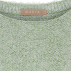Anouk Knitted Jumper Women Green Marta du Chateau