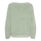 Anouk Knitted Jumper Women Green Marta du Chateau