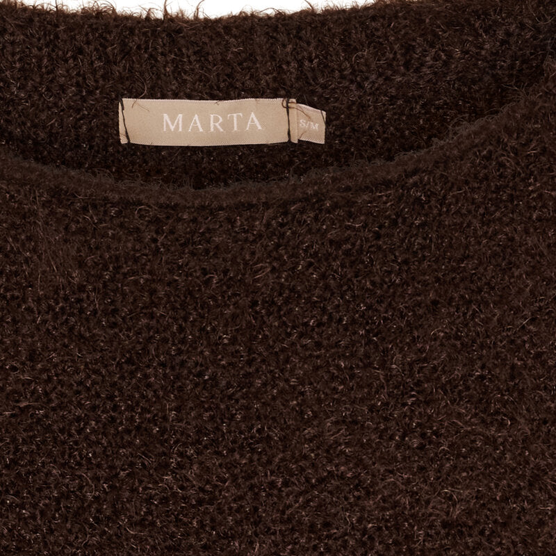 Anouk Knitted Sweater Women Marone Marta du Chateau