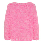Anouk Stickad Tröja Dam Pink Marta du Chateau