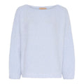 Anouk Stickad Tröja Dam Sky Blue Marta du Chateau