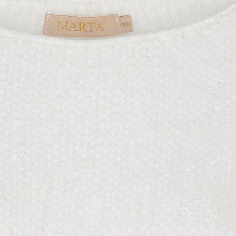 Anouk Stickad Tröja Dam White Marta du Chateau