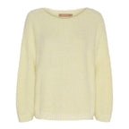 Anouk Stickad Tröja Dam Yellow Marta du Chateau