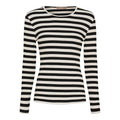 Begonia Long-Sleeved Top Women Black Marta du Chateau
