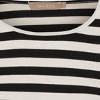 Begonia Long-Sleeved Top Women Black Marta du Chateau