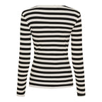 Begonia Long-Sleeved Top Women Black Marta du Chateau