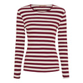 Begonia Long Sleeve Top Women Bordeaux Marta du Chateau