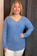 Celina V-Neck Pullover Women Jeans Marta du Chateau