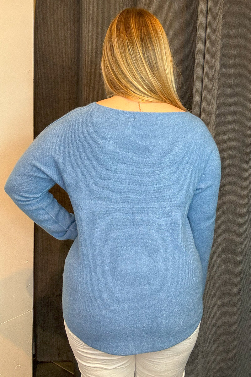 Celina V-Neck Pullover Women Jeans Marta du Chateau