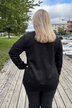 Charline Långärmad Tröja Dam Black Marta du Chateau