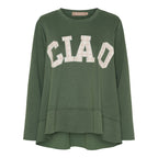 Charline Long-Sleeved Top Women Military Marta du Chateau