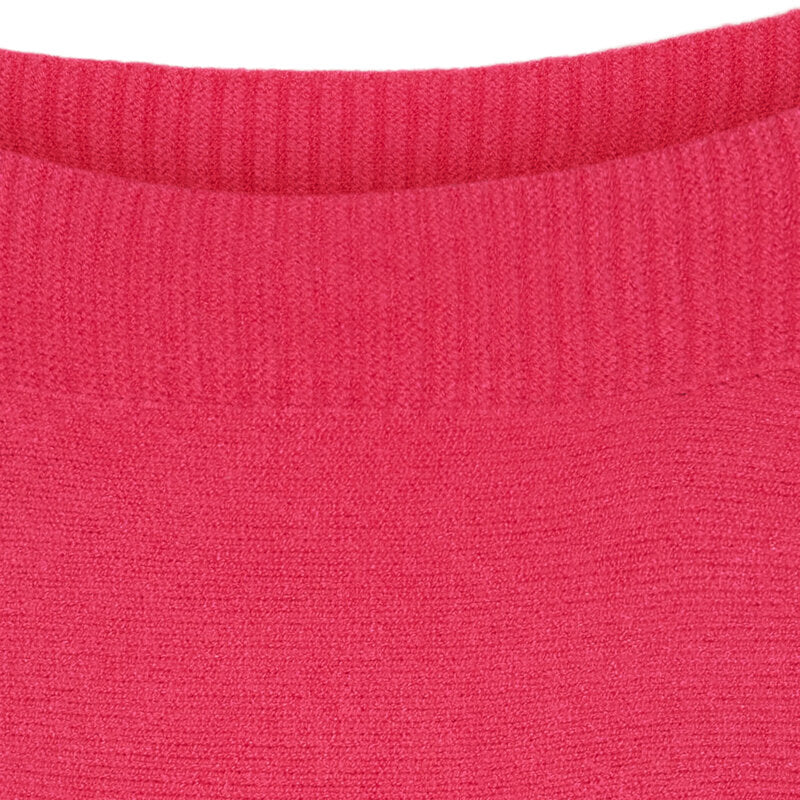 Constanza Stickad Tröja Dam Fuxia Marta du Chateau