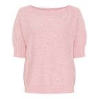 Constanza Knitted Sweater Women Pink Melange Marta du Chateau