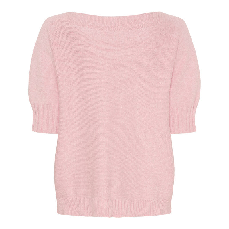 Constanza Knitted Sweater Women Pink Melange Marta du Chateau