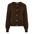 Marta du Chateau Cosima Knitted Cardigan Women Chocolat - Marta du Chateau