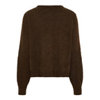 Marta du Chateau Cosima Knitted Cardigan Women Chocolat - Marta du Chateau