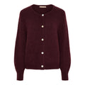 Marta du Chateau Cosima Knitted Cardigan Women Eggplant - Marta du Chateau