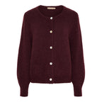 Cosima Stickad Cardigan Dam Melanzana Marta du Chateau