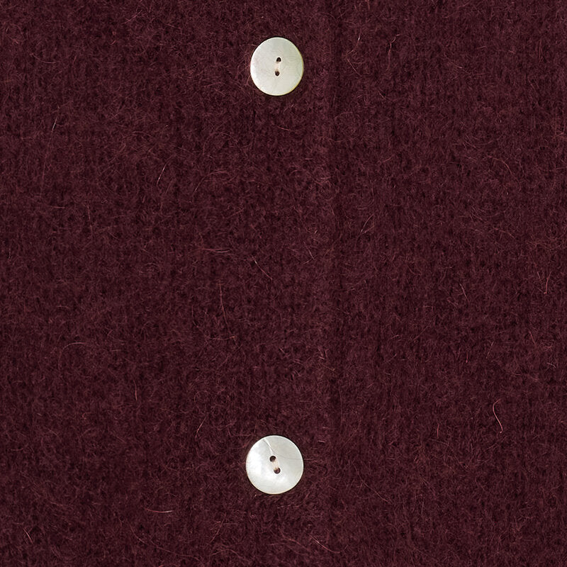 Cosima Stickad Cardigan Dam Melanzana Marta du Chateau