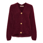 Dakota Cardigan Women Bordeaux Marta du Chateau