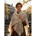 Marta du Chateau Danna Scarf Women Beige Coffee - Marta du Chateau