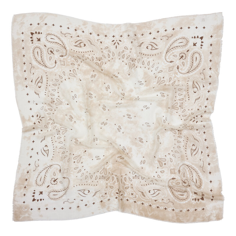 Marta du Chateau Danna Scarf Women Beige Coffee - Marta du Chateau