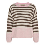 Elara Knitted Jumper Women Fango Butter Pink Marta du Chateau