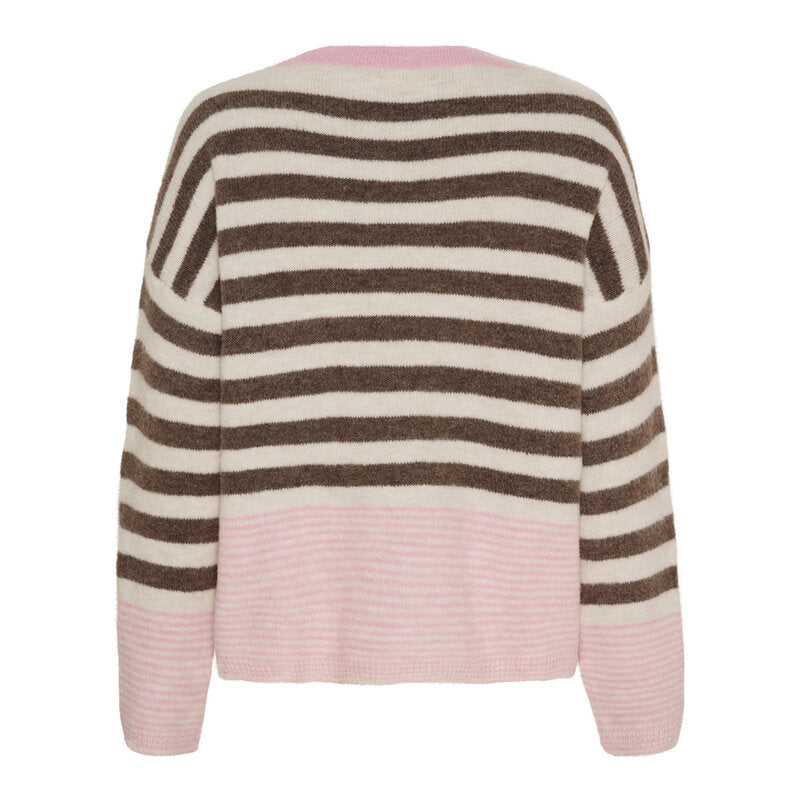 Elara Knitted Jumper Women Fango Butter Pink Marta du Chateau