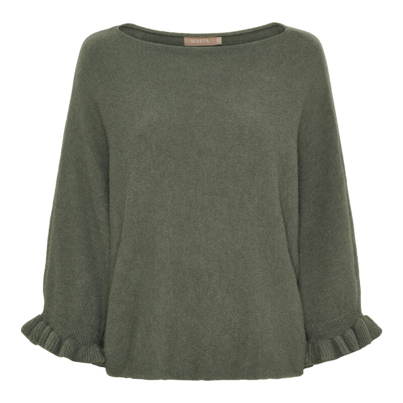 Elderflower Knitted Sweater Women Olivia Marta du Chateau