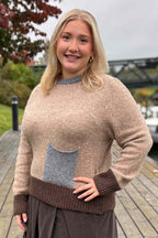 Elora Pullover Women Camel Denim Marta du Chateau