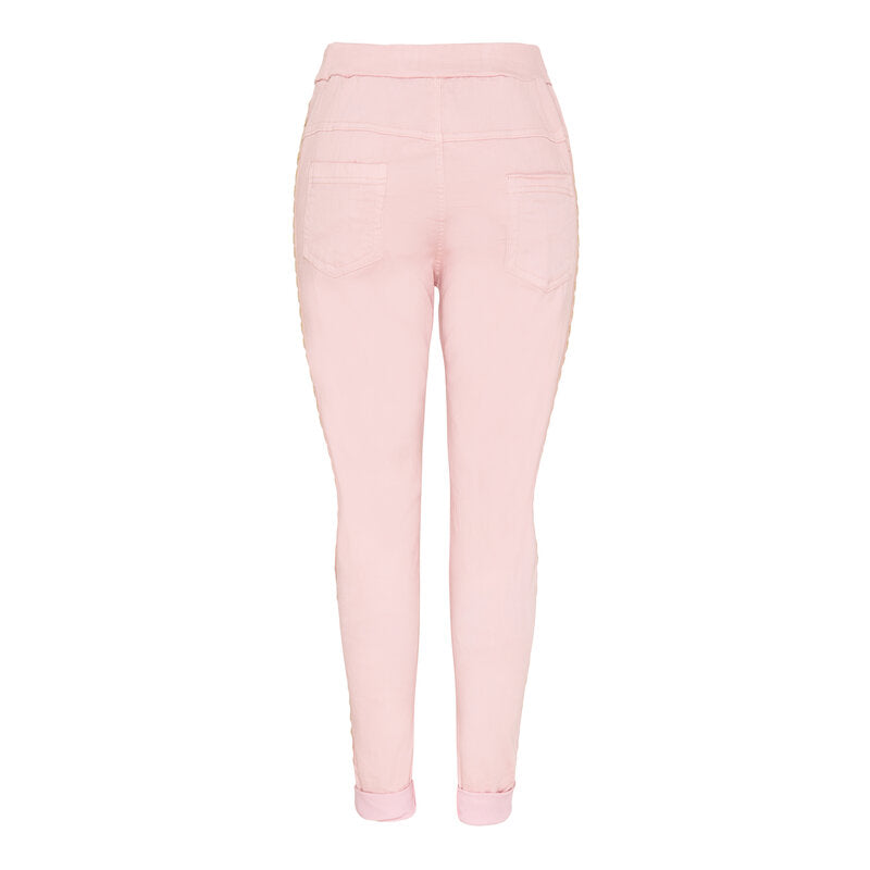 Elvira Ankle Pants Women Pink Marta du Chateau