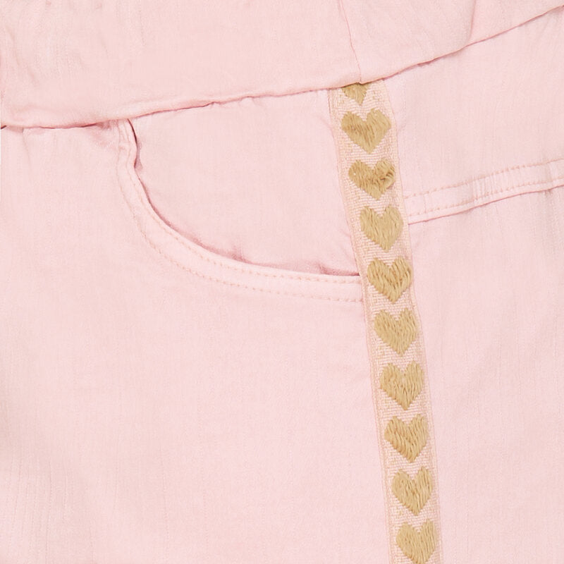 Elvira Ankle Pants Women Pink Marta du Chateau