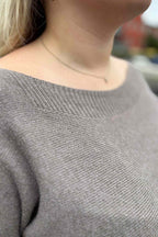 Fallon Knitted Sweater Women Fango Melange Marta du Chateau