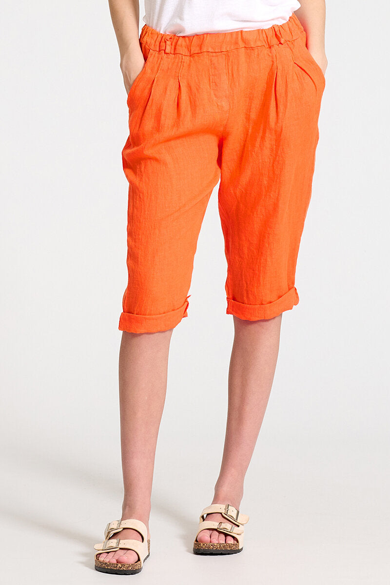 Fanny Long Shorts Women Orange Marta du Chateau