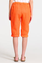 Fanny Long Shorts Women Orange Marta du Chateau
